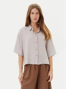 Vero Moda Koszula Linn 10306820 Szary Relaxed Fit