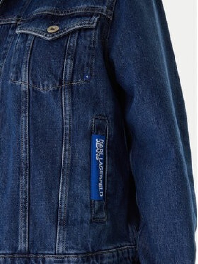 Karl Lagerfeld Jeans Kurtka jeansowa A1W14002 Niebieski Regular Fit