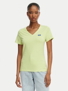 HUGO T-Shirt Classic 50513667 Zielony jasny Slim Fit