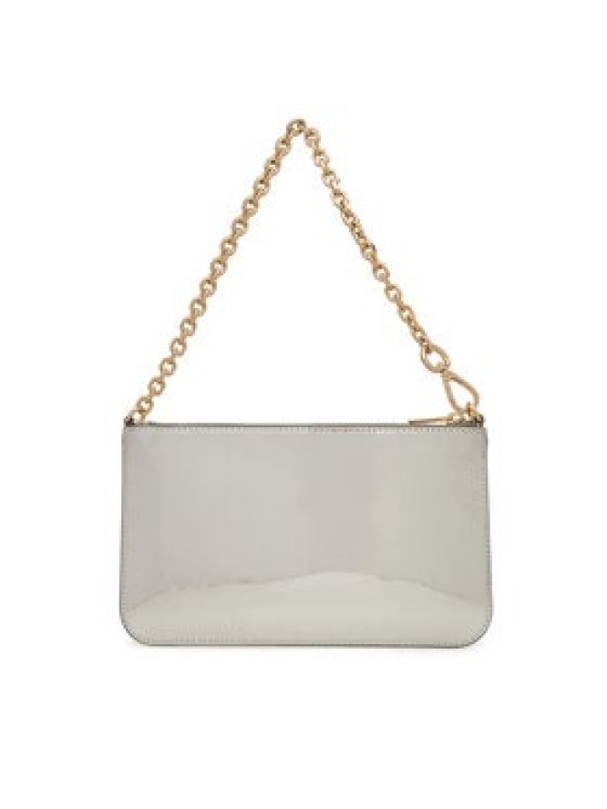 Tommy Hilfiger Torebka Th Icon Chain Shoulder Pouch Met AW0AW18219 Srebrny