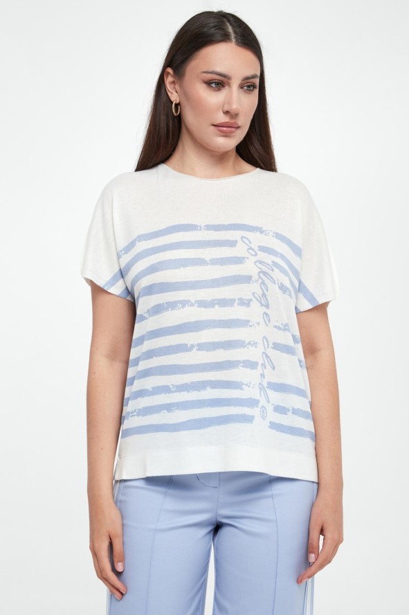 Sweter damski z krótkim rękawem SPORTALM