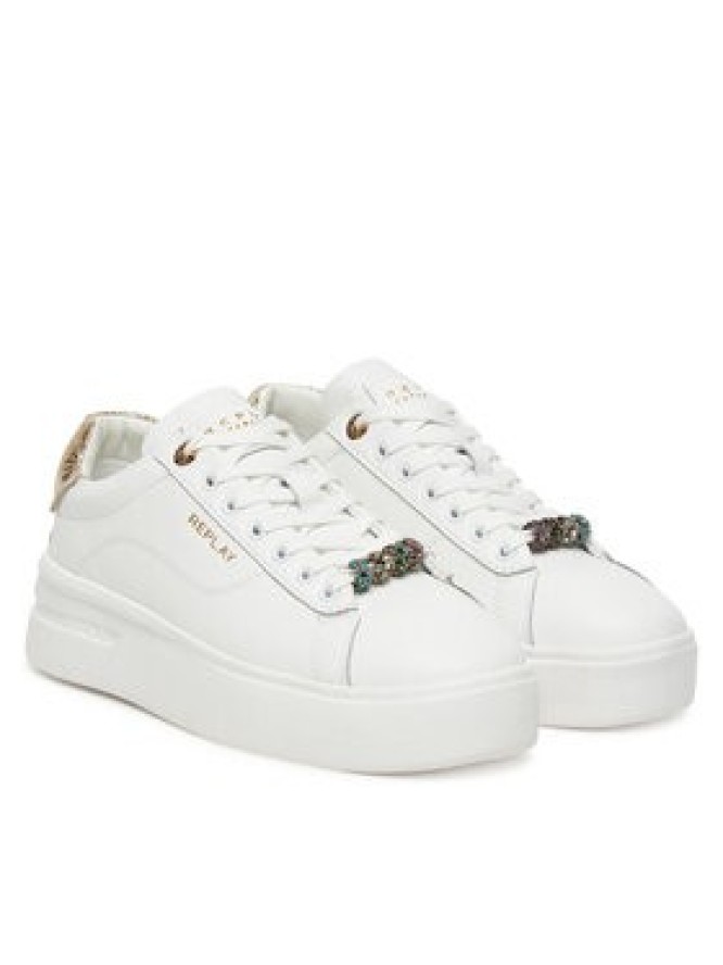 REPLAY Sneakersy GWZ4N .000.C0023L Biały