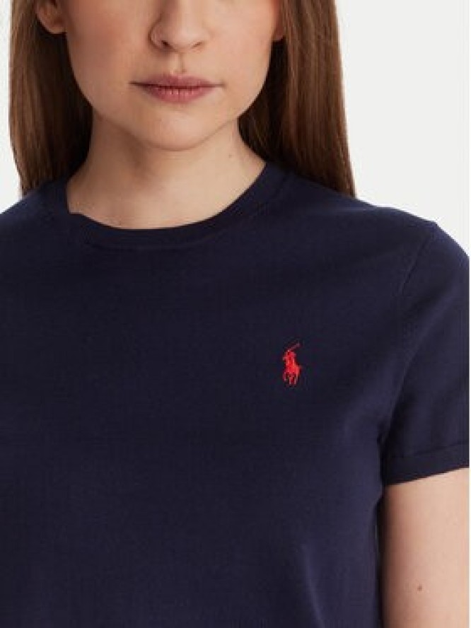 Polo Ralph Lauren T-Shirt 211971872004 Granatowy Slim Fit