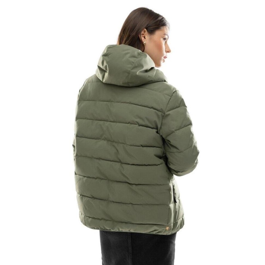 Kurtka puchowa lifestyle wodoodporna damska Sval-W