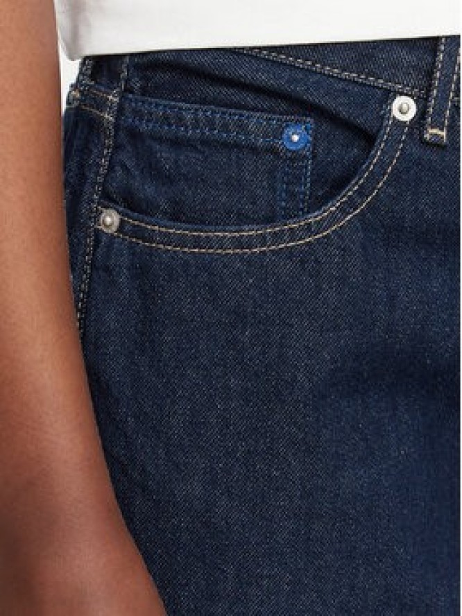 Karl Lagerfeld Jeans Jeansy B3W10059 Granatowy Mom Fit