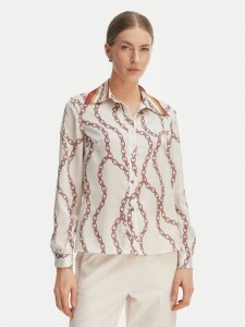 Rinascimento Koszula CFC0128009003 Écru Regular Fit