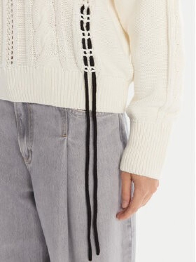 BOSS Sweter C_Fangallo 50545875 Beżowy Regular Fit