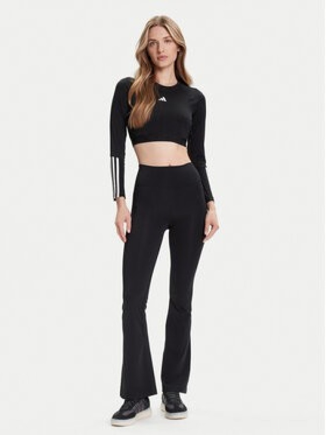 adidas Legginsy All Me Essentials JW7667 Czarny Flare Fit