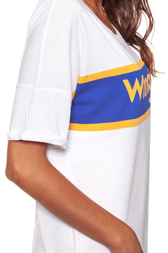 DAMSKA SUKIENKA WRANGLER B&Y TEE DRESS WHITE W902LF612 112132415