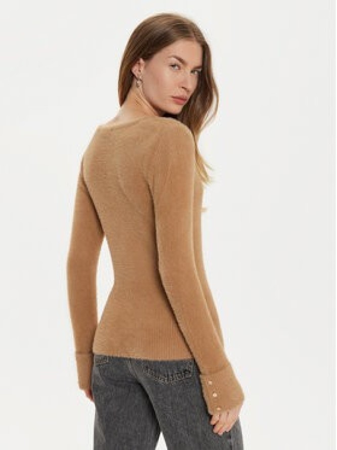 Morgan Sweter 212-MOOVE Beżowy Regular Fit