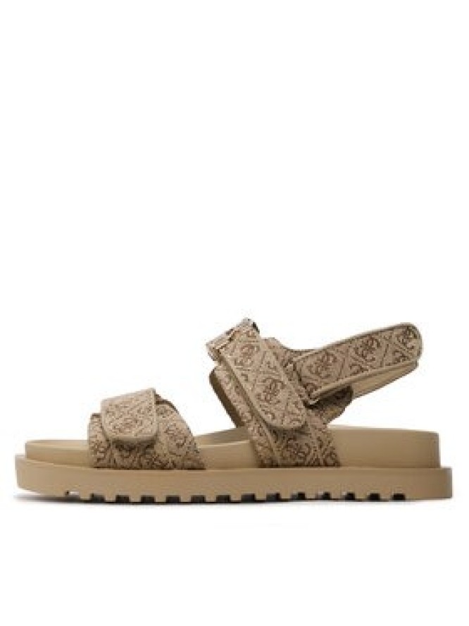 Guess Sandały Fabelis2 FL6FB2 FAL03 Brązowy