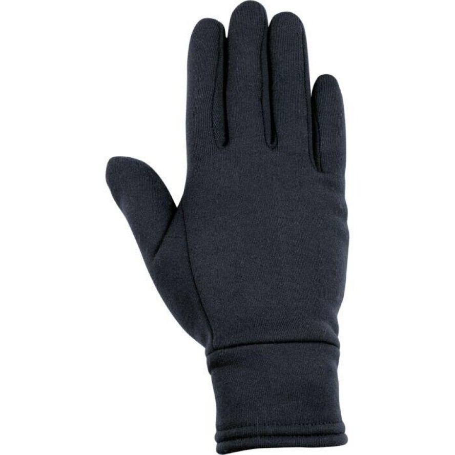 Rękawice jeździeckie HKM Polar Black