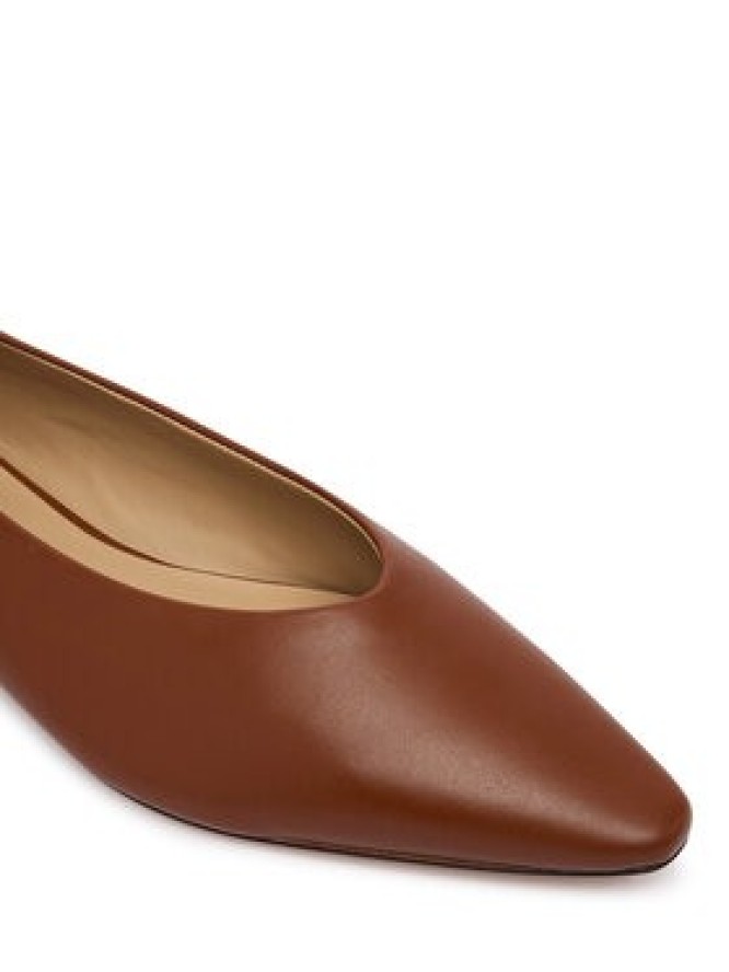 LAUREN RALPH LAUREN Baleriny Audri 802P18411004 Brązowy