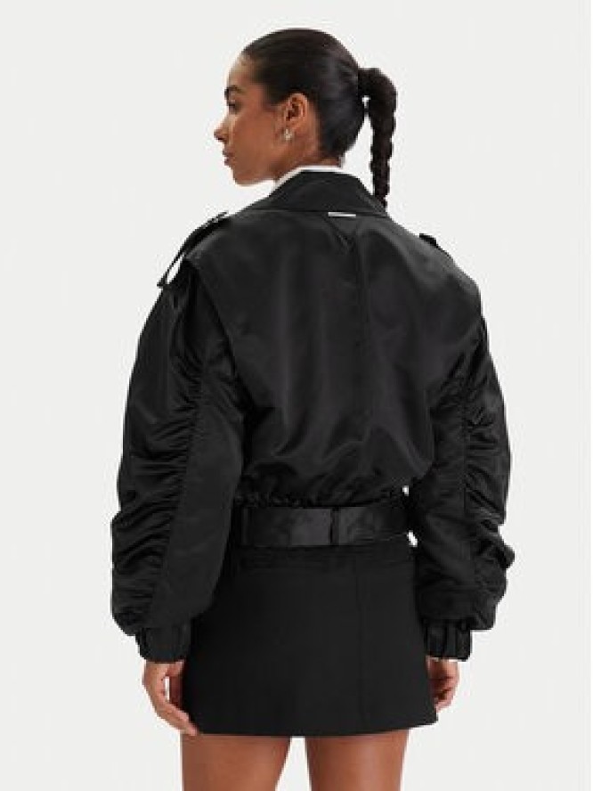 KARL LAGERFELD Kurtka bomber B1W14002 Czarny Regular Fit