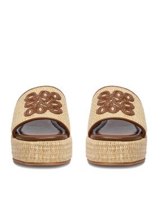 Nine West Klapki EO-259-8201 Beżowy