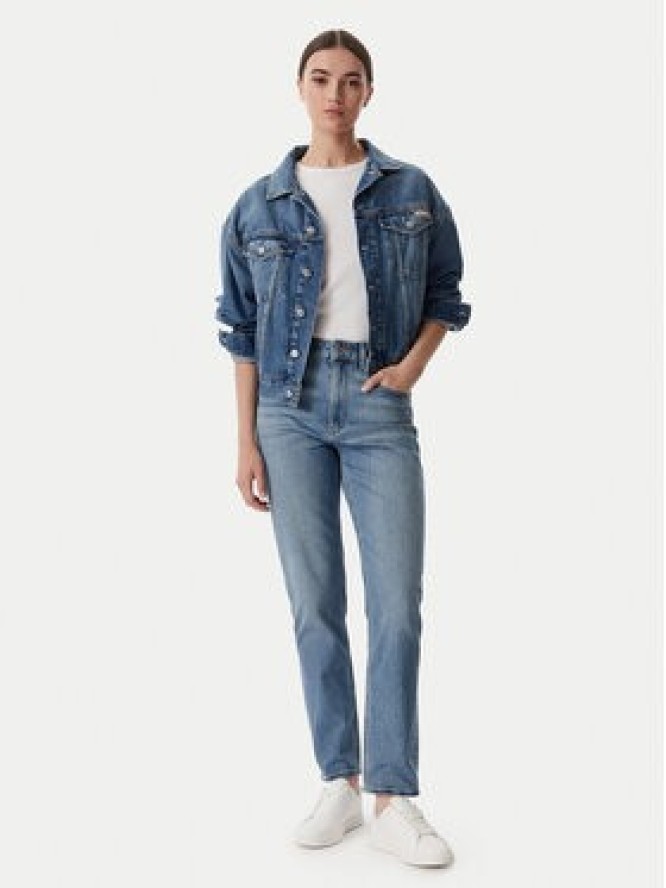 Calvin Klein Jeans Jeansy LV047F951G Niebieski Mom Fit