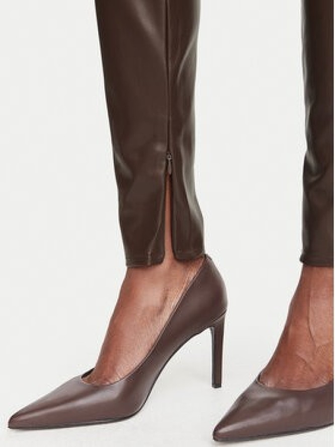 Guess Legginsy W4BB18 WGIK0 Khaki Slim Fit