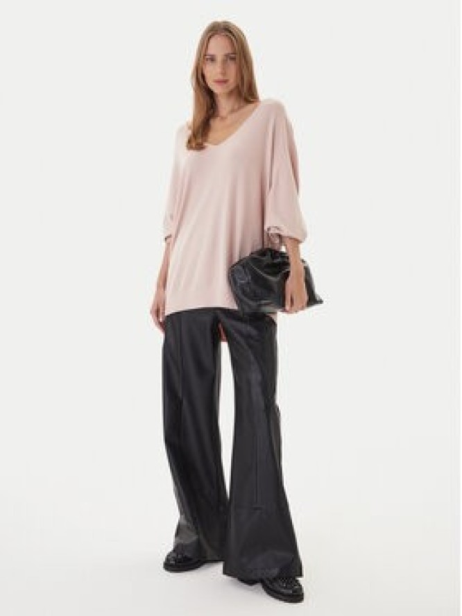 Kontatto Sweter 3M0815C Różowy Relaxed Fit