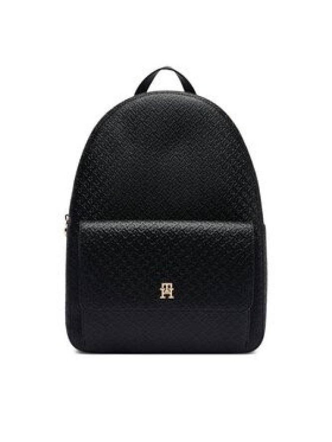 Tommy Hilfiger Plecak Th Icon Backpack Mono AW0AW19284 Czarny