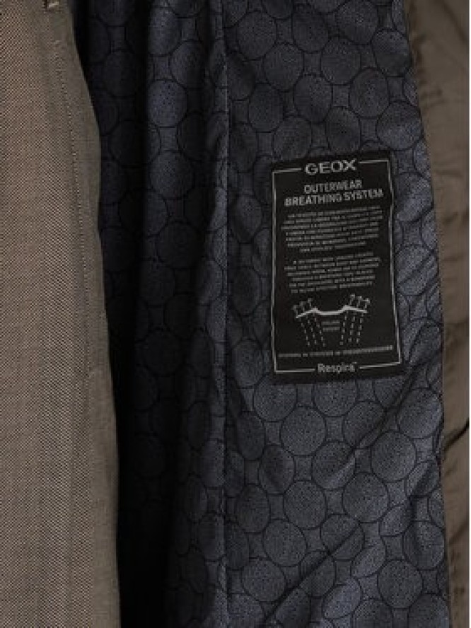 Geox Kurtka puchowa Bettanie W5626H T3122 F3236 Zielony Regular Fit