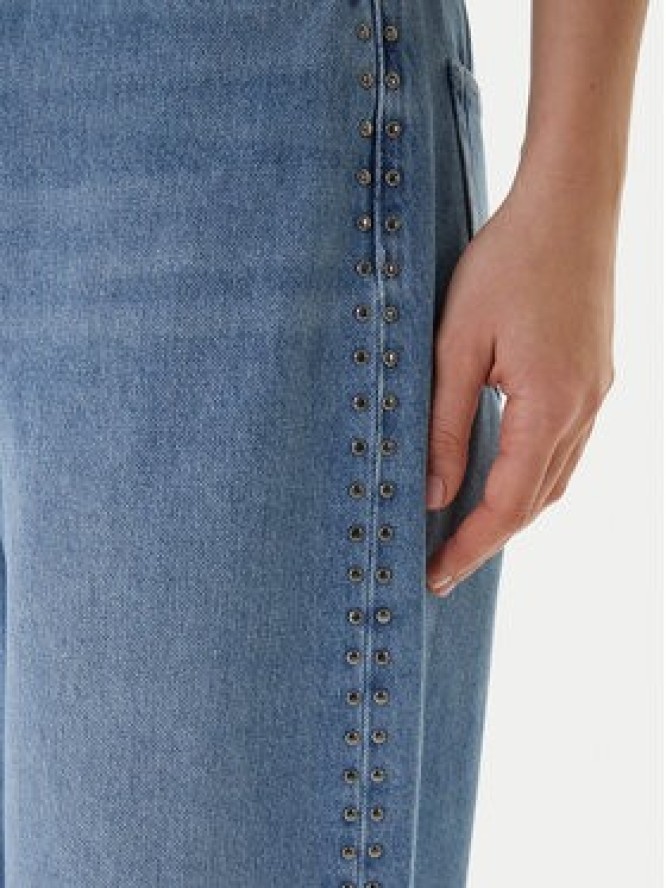 KARL LAGERFELD Jeansy B1W10047 Niebieski Wide Leg