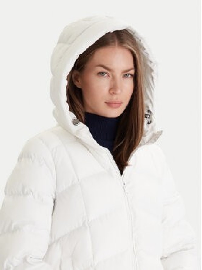 Geox Kurtka zimowa Anylla W4628P T3144 F1680 Biały Regular Fit