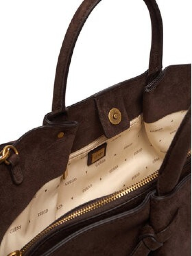 Guess Torebka Allegra HWSG22 37060 Brązowy ciemny