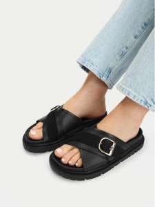 MEXX Klapki EO-HY25006-7 Czarny