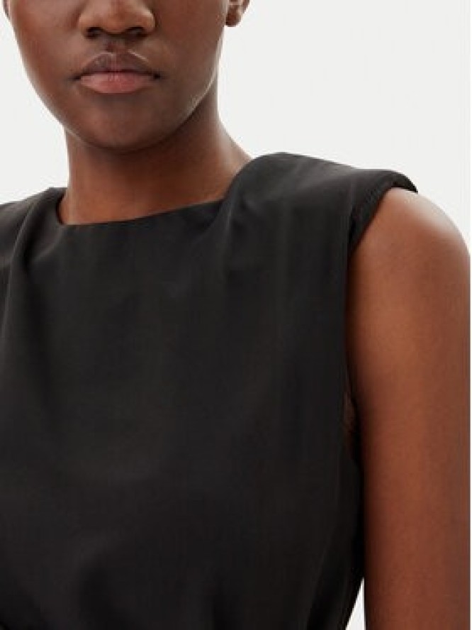 Kontatto Bluzka YM1004C Czarny Regular Fit