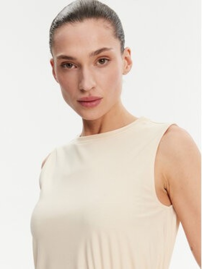 Weekend Max Mara Sukienka letnia Tenebre 2515621032 Écru Regular Fit