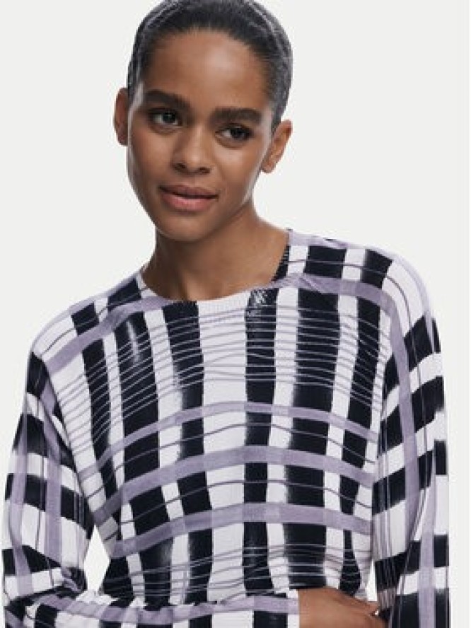 Desigual Sweter Noruega 25WWJF41 Czarny Regular Fit