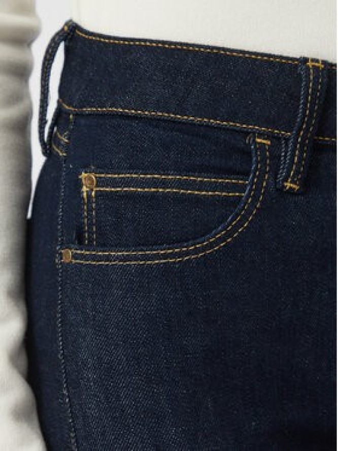 Guess Jeansy W6BAJS D2305 Granatowy Skinny Fit