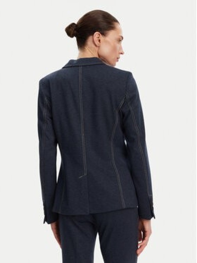 Olsen Marynarka 15001470 Granatowy Regular Fit