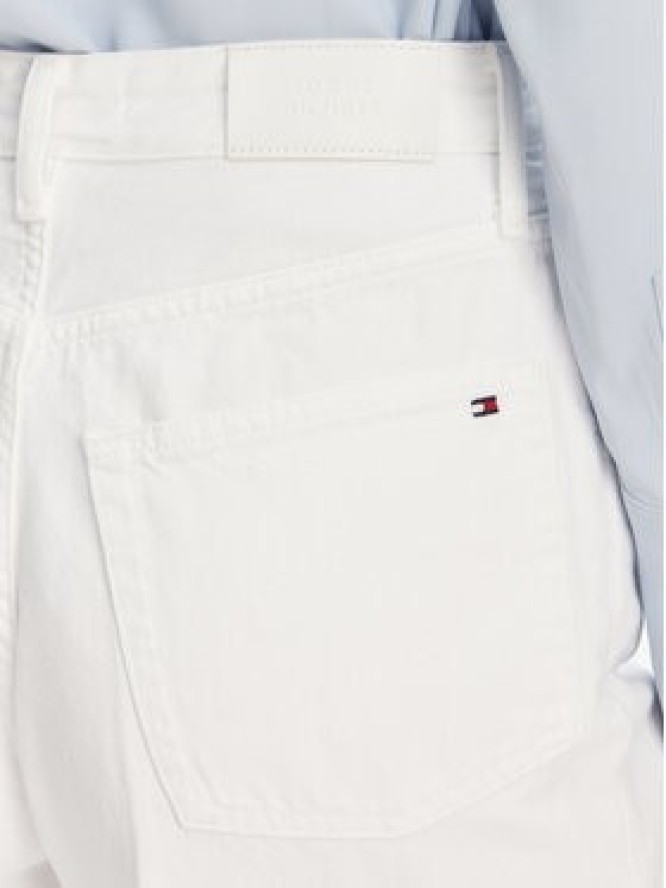 Tommy Hilfiger Jeansy WW0WW44363 Biały Wide Leg