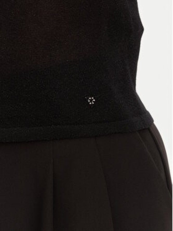 Guess Top W5GR16 Z3E22 Czarny Regular Fit