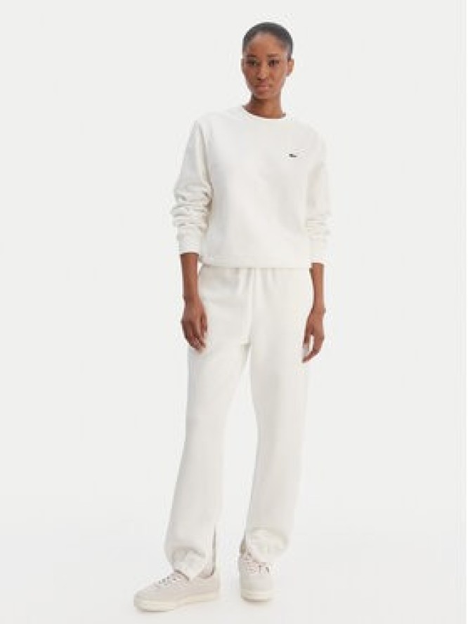 Lacoste Bluza SF5270 Écru Regular Fit