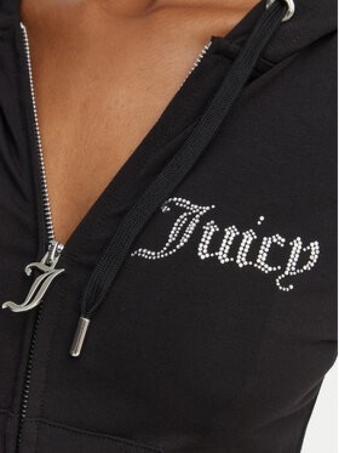 Juicy Couture Bluza Oola JCWAS126306 Czarny Slim Fit