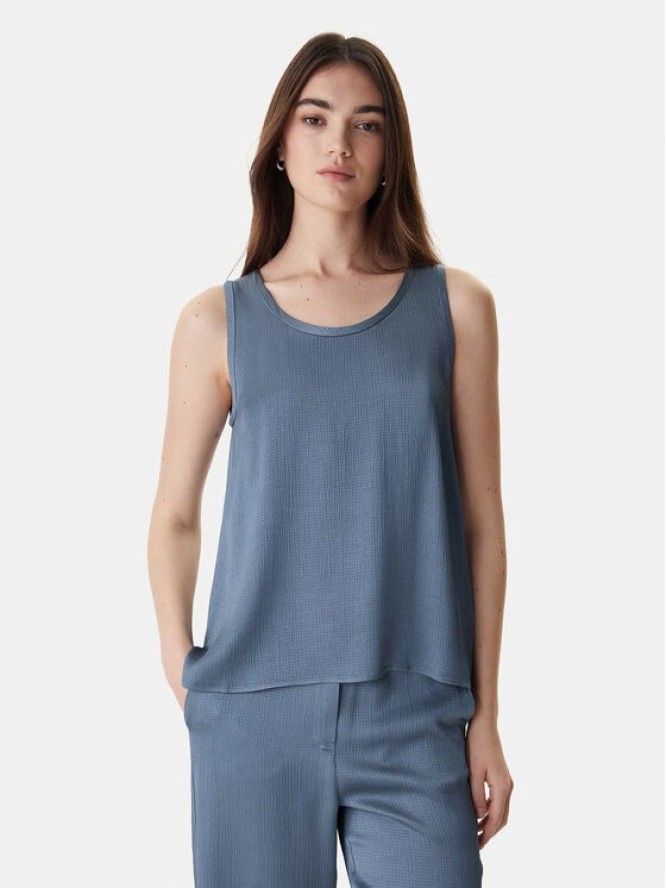 Marella Bluzka Nembi 2615161011 Granatowy Regular Fit