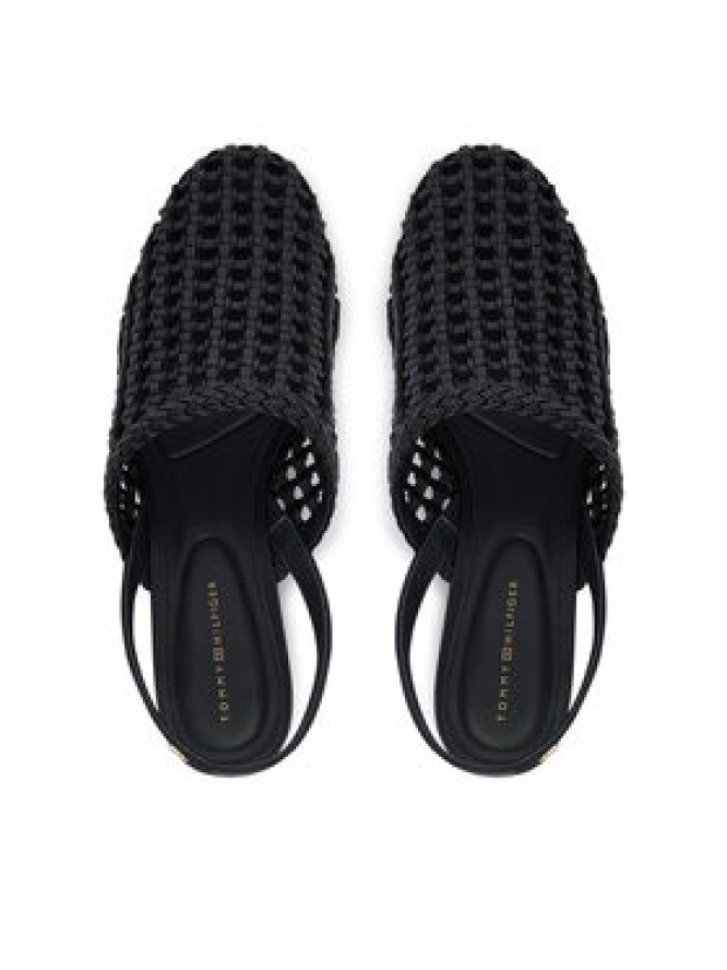 Tommy Hilfiger Czółenka Pointed Toe FW0FW09213 Czarny