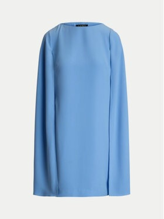 LAUREN RALPH LAUREN Sukienka koktajlowa 253855210033 Niebieski Slim Fit