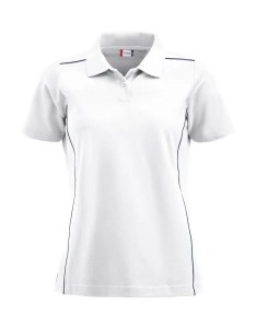 clique Polo New Alpena damska 100% bawełna biała