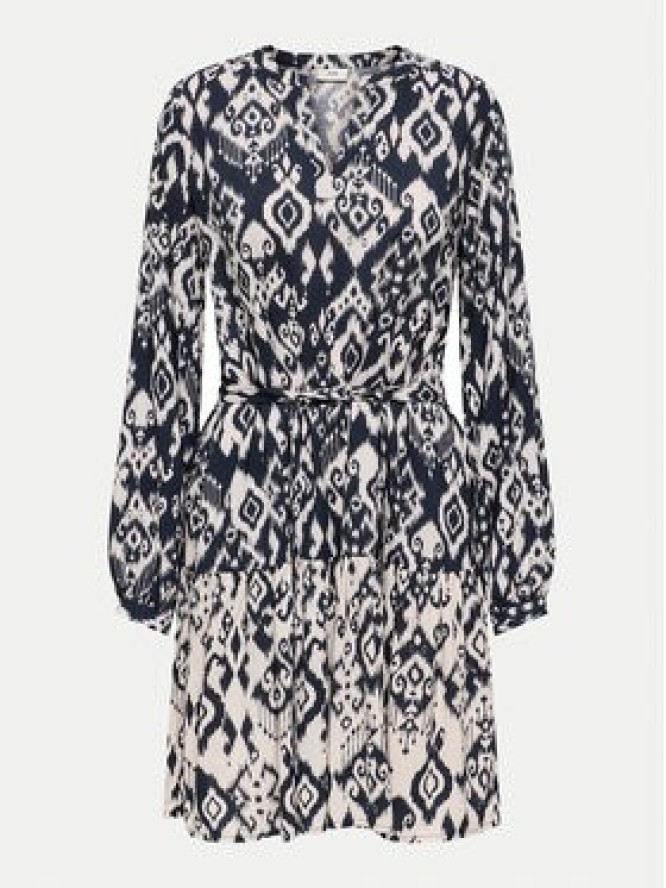 JDY Sukienka letnia Tiger 15344999 Czarny Regular Fit