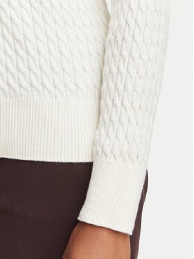 Tommy Hilfiger Sweter WW0WW44993 Kremowy Regular Fit