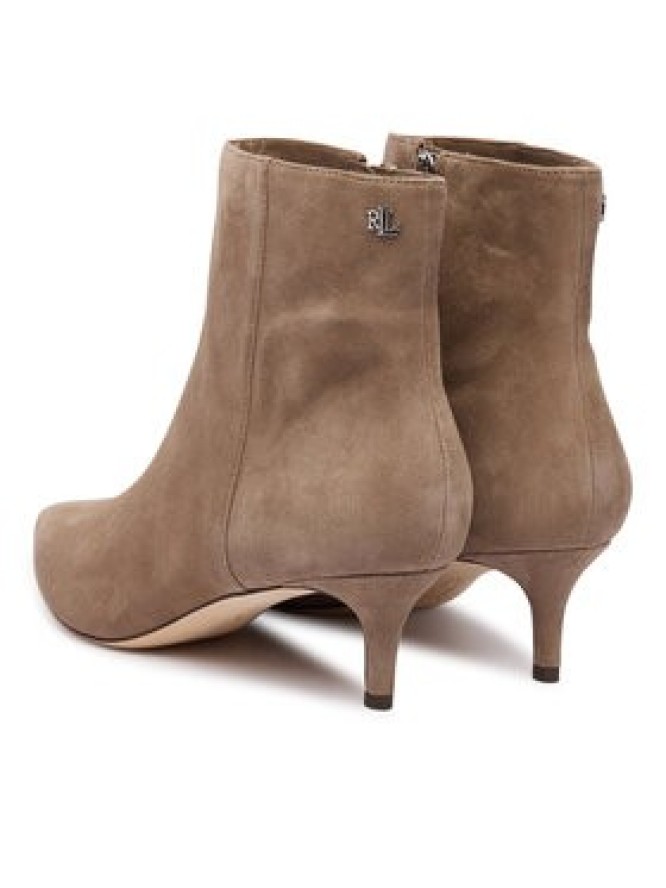 LAUREN RALPH LAUREN Botki McKay 802967779008 Beżowy