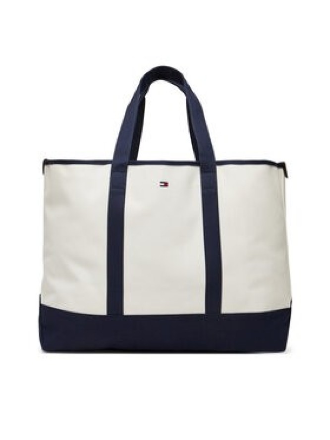 Tommy Hilfiger Torebka Th Summer Tote AM0AM13557 Biały