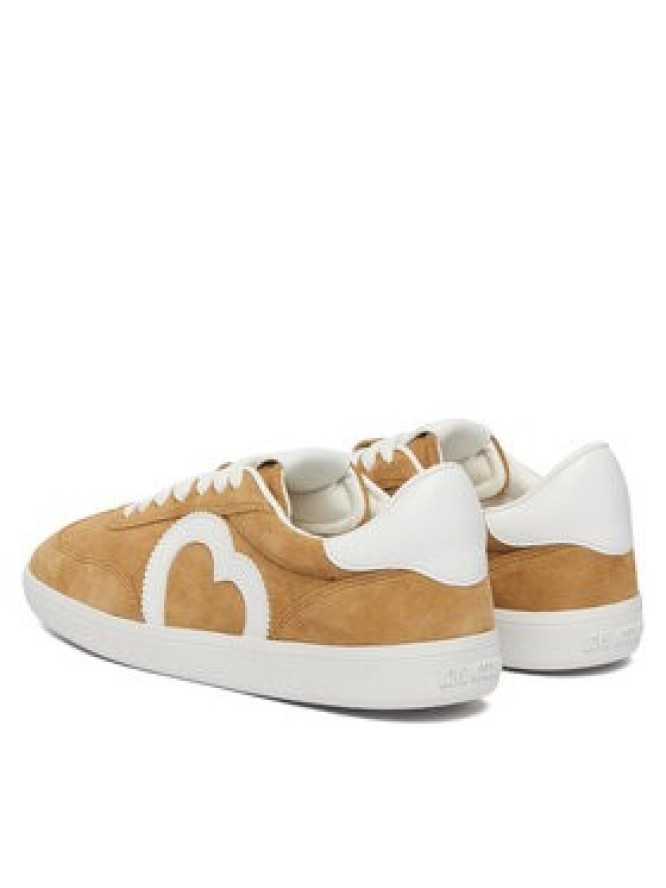 LOVE MOSCHINO Sneakersy JA15112G1OIG0104 Beżowy