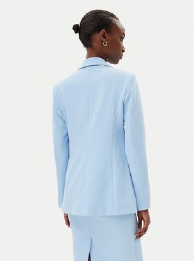 Maryley Marynarka 25EB187/M27/43MA Błękitny Regular Fit