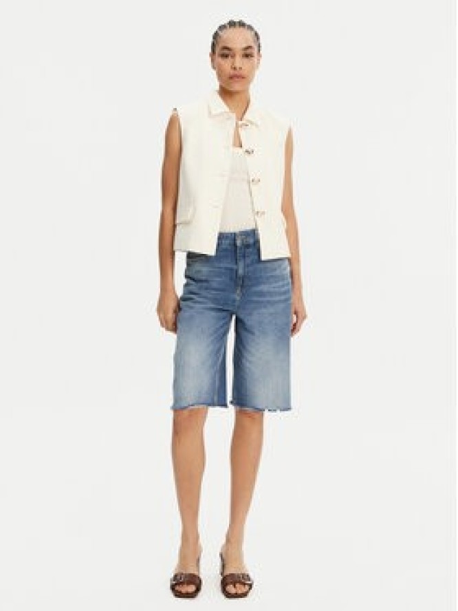 BOSS Szorty jeansowe 50534213 Niebieski Relaxed Fit