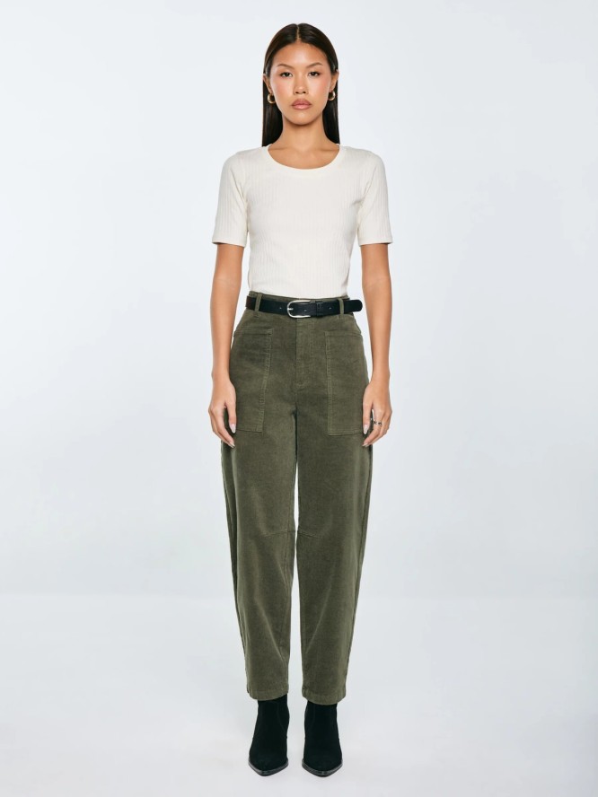 Koszulka damska w prążek kremowa Asterca 103