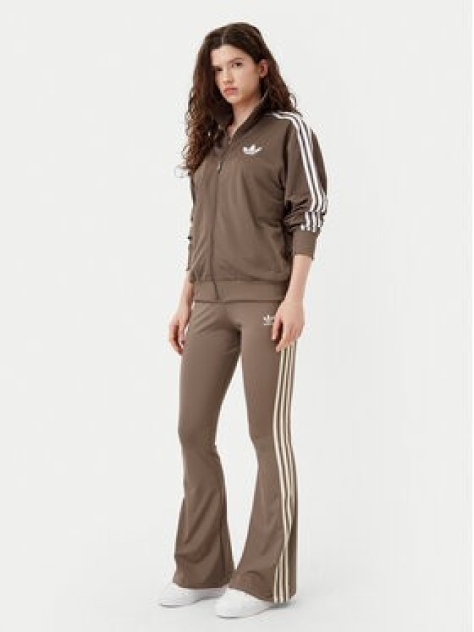 adidas Legginsy JD4601 Beżowy Flare Fit